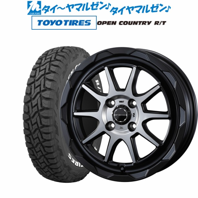 サマータイヤ ホイール4本セット ウェッズ アドベンチャー マッドヴァンス 06 マットブラックポリッシュ 16インチ 6.0J トーヨー オープ