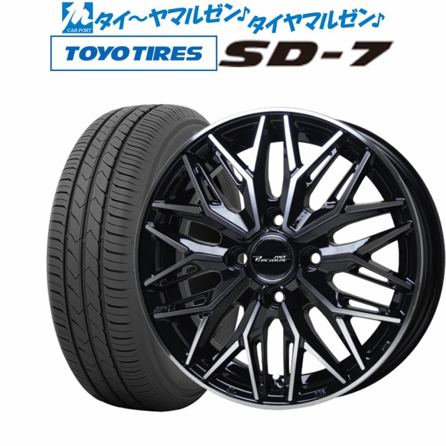 サマータイヤ ホイール4本セット ホットスタッフ プレシャス アスト M3 ブラックポリッシュ(BK/P) 17インチ 7.0J トーヨー TOYO SD-7 21