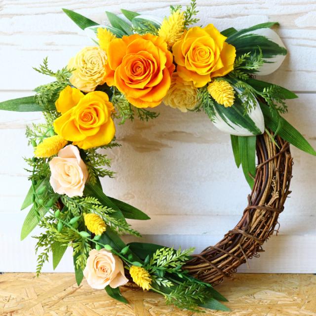 高い素材 母の日 プリザーブドフラワー ナチュレリース バラ ブリザードフラワー リース 新築祝い 結婚祝い 花 誕生日 プレゼント ギフト 女性 母 流行に Ggjapan Jp