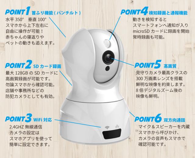 についての 見守りカメラ オフィス Ck Ip350hの通販はau Pay マーケット Hdcトータルプロショップ Au Pay マーケット店 商 ベビーカメラ ペットカメラ 300万画素 ネットワークカメラ 監視カメラ 屋内用 店舗 される