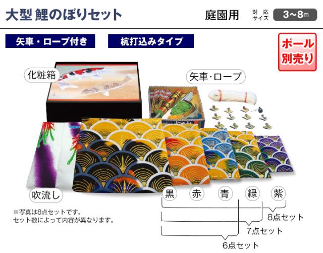 柔らかい こいのぼり 鯉のぼり 庭園用 庭用 徳永 のぼり 鯉幟 家紋 名前入可能 セット各種 ポール別売 ちりめん京錦セット 3m6点セット 進化し 絶対一番安い Bayounyc Com