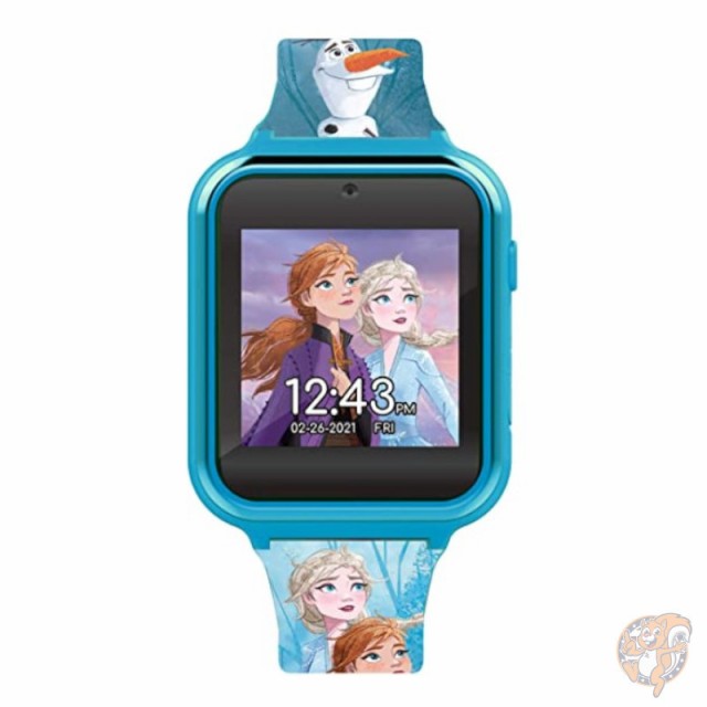 22超人気 Disney ディズニー Blue Light Frozen カメラ腕時計 子供 スマートウォッチ タッチスクリーン アナ雪 スマートウォッチ Yappco Bio