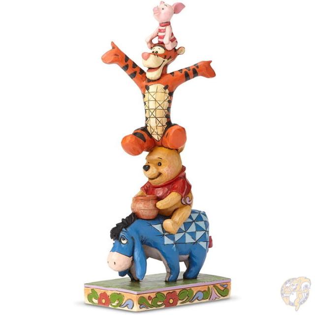 超目玉 エネスコ ディズニートラディションズ くまのプーさんとお友達の置き物 Enesco 正規店仕入れの Incamin Cl