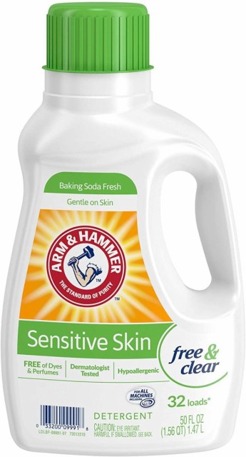 アーム＆ハンマー 敏感肌用洗濯洗剤 Arm & Hammer CDC3320000103EA 無香料＆無染料