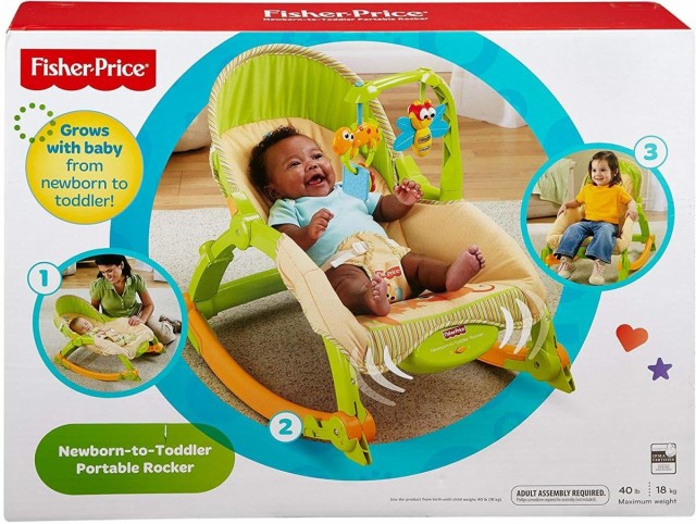 newborn to toddler portable rocker