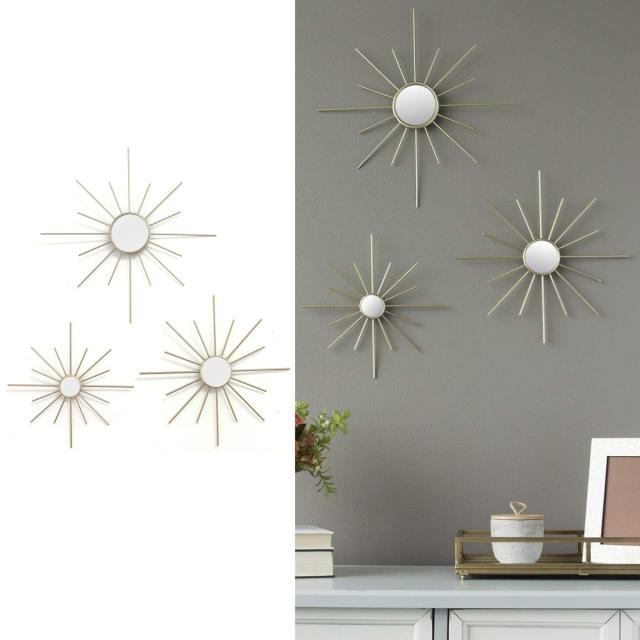 正規取扱店 3点set 3点set ウォールデコレーション ウォールデコレーション Gold ネットau 鏡 鏡 Gold フジカラープラザ 宅配プリント 308c02d3 Des Sman14 Smg Sch Id