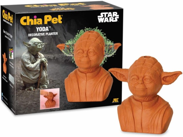 在庫あり 即納 スターウォーズ ヨーダプランター Chia Star Wars Yoda シードパック付き 100 の保証 Olsonesq Com