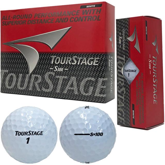 ゴルフボール ブリヂストン Bridgestone 赤箱 Tour ゴルフボール 6ダース 72個 新品 Stage 新品 ツアーステージ ネットショッピング S100 Off