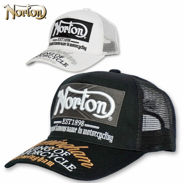 ノートン メンズ Boxロゴ メッシュキャップ 2n8705 Norton 春夏 新品 ss 帽子 Cap メンズファ