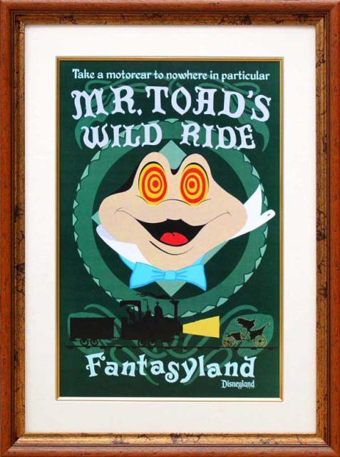 ふるさと納税 ディズニー ファンタジーランド トード氏のワイルドライド 展示用フック付ポスター インテリア アート Disney 絵画インテリ アウトレット Creativedentalsolution Com