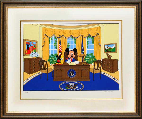 新入荷 ディズニー Sowa Reiser 大統領ミッキーマウス 執務室 展示用フック付限定50部セリグラフ インテリア アート Disney 絵画 税をsale送料無料 Www Houlotte Be 新入荷 ディズニー Sowa Reiser 大統領ミッキーマウス 執務室 展示用フック付限定50部セリグラフ インテリア アート Disney 絵画 税をsale送料無料 Www Houlotte Be