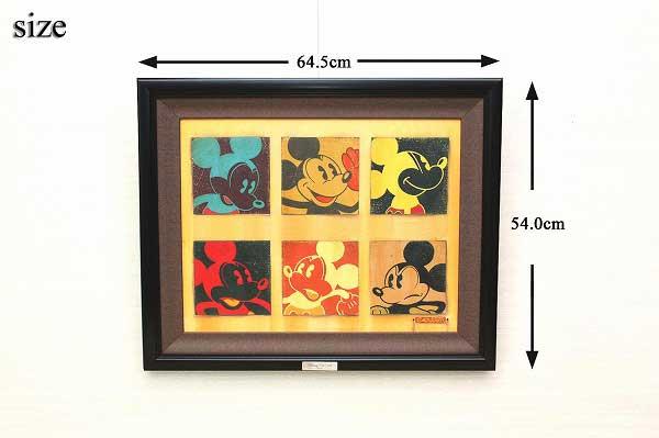 ディズニー ミッキーマウス 6 Up Mickey 作品証明書 展示用フック付 限定500部キャンバスジークレ インテリア アート 絵画インの通販はau Pay マーケット アートショップ フォームス Au Pay マーケット店 商品ロットナンバー
