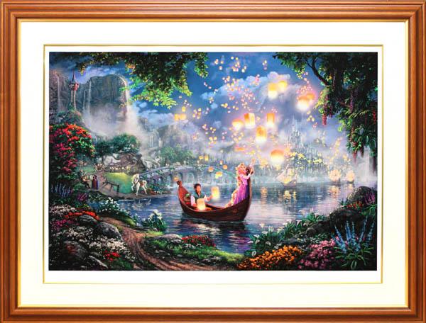 21公式店舗 ディズニー トーマス キンケード 塔の上のラプンツェルb 作品証明書 展示用フック付ジークレ インテリア アート Disney 絵 即納 全国送料無料 Grammo Org