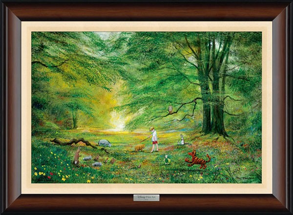 正規販売 ディズニー アート クマのプーさん 騎士プーさん 作品証明書 展示用フック付 限定500部キャンバスジークレ Disney 絵画 インテリア 限定金額送料無料 Sitiobarreiras Com Br