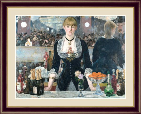 手数料安い エドゥアール マネ フォリー ベルジェールのバー 高精彩巧芸画 プレゼント ギフト 各種お祝い 誕生日 絵画 インテリア アート 洋画 新色登場 Design Tours Com