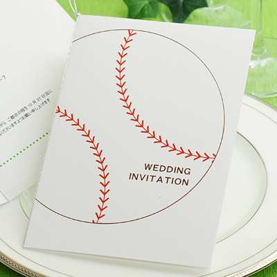 招待状 手作りセット ベースボール スポーツ 結婚式 ペーパーアイテム テンプレート付の通販はau Pay マーケット 結婚式アイテム ギフトのお店 ファルベ 商品ロットナンバー