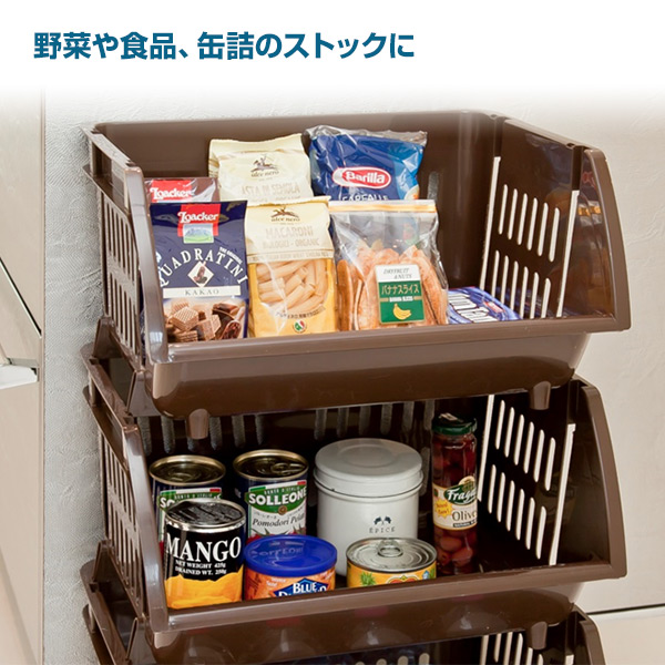 積み重ね バスケット キャスター付き 3段 日本製 積み重ねバスケット キャスター付き 3段 3個組 収納ケース かご ランドリー キッチン の通販はau Pay マーケット くらしのeショップ 商品ロットナンバー
