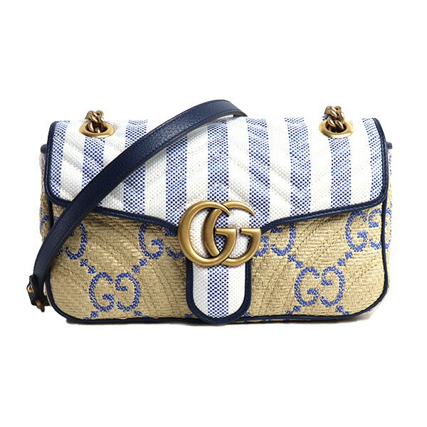 ★ GUCCI グッチ GGマーモント キルティング ショルダーバッグ 443497 UWBKT 8925 ★【未使用品】【買取品】【質屋出店】