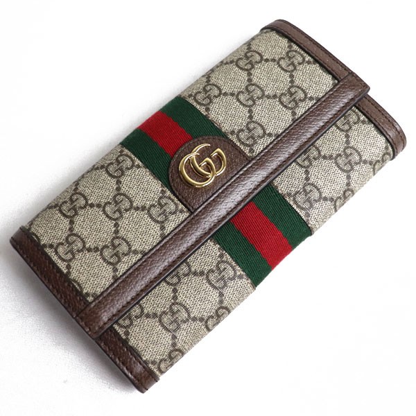 ★ GUCCI グッチ オフィディア GG コンチネンタルウォレット 523153 96IWG 8745 ★【中古】【極美品】【質屋出店】