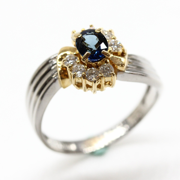 人気デザイナー Mr2659 K18 マーケット Pt イエローゴールド プラチナ サファイアファッションリング レディース指輪 レディース指輪 D0 254 3ｇ S0 55 D0 254 3ｇ 12 5号 サイクルショップ S Stage 36fe0fe4 Otomasyonburada Com