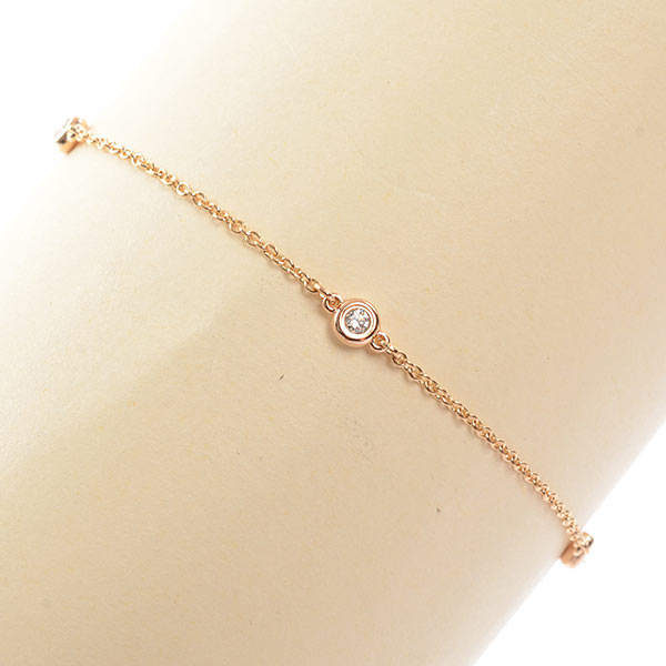 中古 A品 ティファニー バイザヤード ブレスレット K18ピンクゴールド チェーン長さ 留め具含 約18cm チャーム 約3 7mmの通販はau Pay マーケット ロデオドライブ Au Payマーケット店 商品ロットナンバー