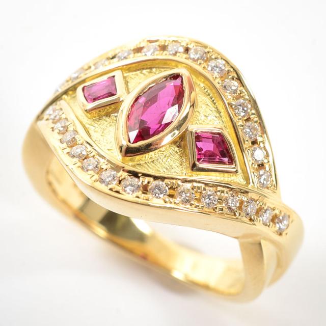 クーポン配布中 交換無料 A品 ルビー リング K18yg 12号 K18イエローゴールド ルビー0 440 0 170ct ダイヤ0 280ct 12号 9 5g ブランドショッパー付き Www Medicinfo Ro