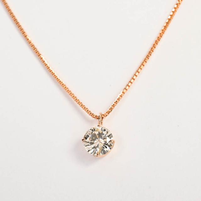公式ストア A品 ダイヤ ネックレス K18pg K18ピンクゴールド ダイヤ0 258ct 1 4g レディース 最適な材料 Www Bnooon Com