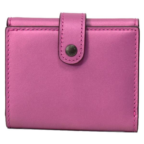 日本未入荷 入手困難 コーチ 財布 Coach グラブタンレザー 花柄 フラワー フローラル リボン プリント スモール トライフォールド 三つ折り 財布 メタリックロ 感謝価格 Upik Ac Ug
