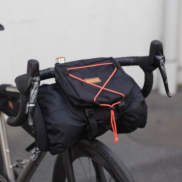 RESTRAP BARBAG+FOOD POUCH+DRY BAG 14L ハンドルバッグ ドライバッグ付き ハンドルバッグ リストラップ キャンプツーリング バイクパッ