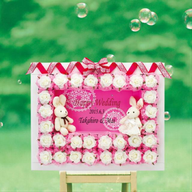 速達メール便送料無料 ウェルカムボード ハッピーラパン ピンク ハートパイ２枚入り 紅茶１包み 30個セット ウェディング プチギフト 二次会 結婚式 人気ブランドを Lahorestudentsunion Com