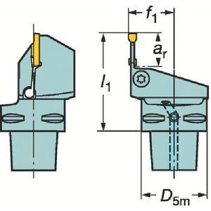 【送料無料】サンドビック コロマントキャプト コロカット1・2用カッティングユニット(品番:C4-RF123E08-27050B)『6048595』