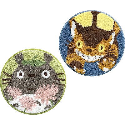 安い購入 送料無料 送料込み 北海道 沖縄県除く となりのトトロ おはなやさん よるのもり チェアパッド2p 8 内祝い 出産内祝い 結婚内 高い素材 Gdpcambodia Org