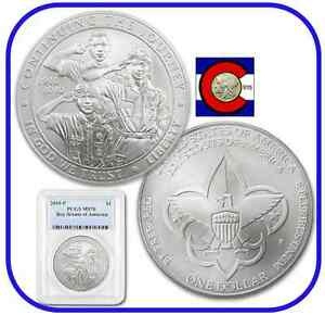 21福袋 アンティークコイン 10pボーイスカウトアメリカ銀貨 1記念コイン Pcgs Ms 70 10 P Boy Scouts Of America Silver Dollar 1 Commemo 安心の日本製 Supdeco Ma