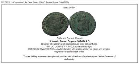 本物保証SALE アンティークコイン I - Constantine I the Great Eneの通販はau PAY マーケット - アンティークコイン専門店|商品ロット リキニウス1世-コンスタンティヌス1世大敵308AD古代ローマのコインi56514 LICINIUS 定番低価
