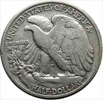 高品質好評 アンティークコイン 1935 WALKING LIBERTY Half Dollaの 
