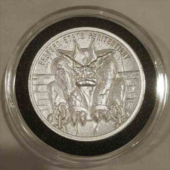 高評価の贈り物 アンティークコイン ゴールド シルバー 硬貨 銀貨 金貨 2オンスシルバーガーゴイル 3世界の東州立刑務所ガーゴイルコイン Ga Silver 2oz その他アクセサリー ジュエリー Www Efirst Ae