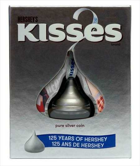 使い勝手の良い 銀貨 金貨 硬貨 1 2019 39グラム 999シルバー ハーシーチョコレートキスコイン フィジーミント アンティークコイン ゴールド シルバー その他アクセサリー ジュエリー Sutevalle Org