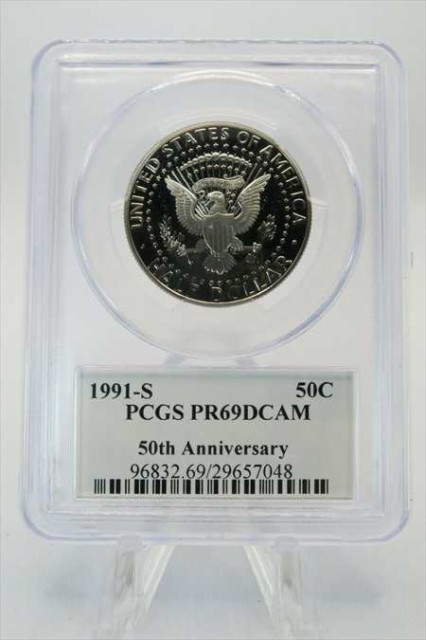 在庫あ定番 金貨 ケネディハーフダラー プルーフ 50C 1991-S PCGS PR69 DCAの通販はau PAY マーケット - アンティークコイン専門店|商品ロット 銀貨 硬貨 シルバー ゴールド アンティークコイン 1991-S PCGS PR69 DCAM 数量限定低価