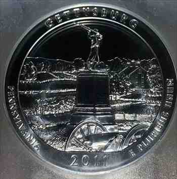 在庫あ即納 金貨 銀貨 硬貨 シルバー ゴールド アンティークコイン 2011 PCGS MS69 PL5オンス.999シルバーゲティスバーグNPクォーターファーストストの通販はau PAY マーケット - アンティークコイン専門店|商 低価最安値