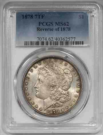 Download 【新品本物】 金貨 銀貨 硬貨 シルバー 硬貨 PCGS ゴールド アンティークコイン 1878 1 7TF MORGAN SILVER DOLLAR $ 1 VAM＃141 PCGS MS ...