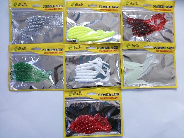 カーリーテール 約12cm 42本 セット 7色 ひらひら バス釣り シーバス フラットフィッシュ 根魚 ロックフィッシュ 青物 ストの通販はau Wowma ワウマ 雪見堂 商品ロットナンバー