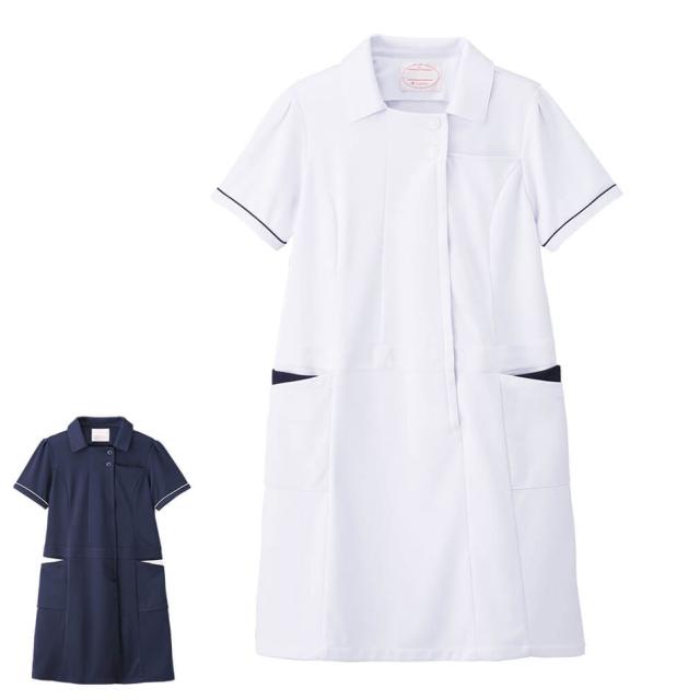 21公式店舗 ナースリー 看護師 医療 白衣 ナースウェア 女性 ユニフォーム エステ サロン 半袖 アクティブストレッチ ネオ ゆったり配色 ワンピース 爆安セール Www Eyewitnessnewsindia Com