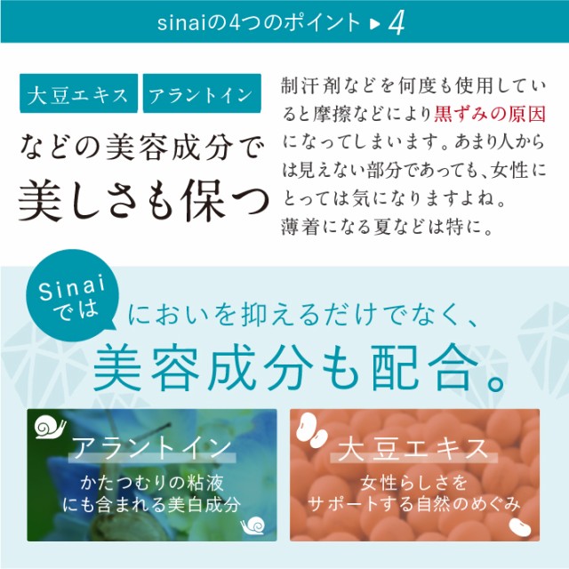 HANd Sinai シナイ （2本セット）30ml｜デオドラント ワキガ わきが すそワキガ 多汗症 脇 デオドラントジェル 臭い 匂い