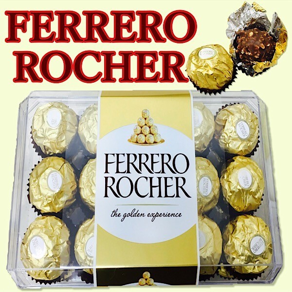 フェレロ ロシェ 30個入り チョコレート ナッツ ギフト ケース プレゼント Ferrero 返品不可 送料無料 個包装 お試し
