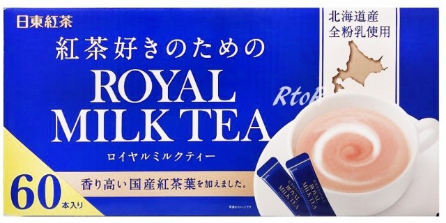 日東紅茶 ロイヤルミルクティー スティックタイプ 60本入の通販はau