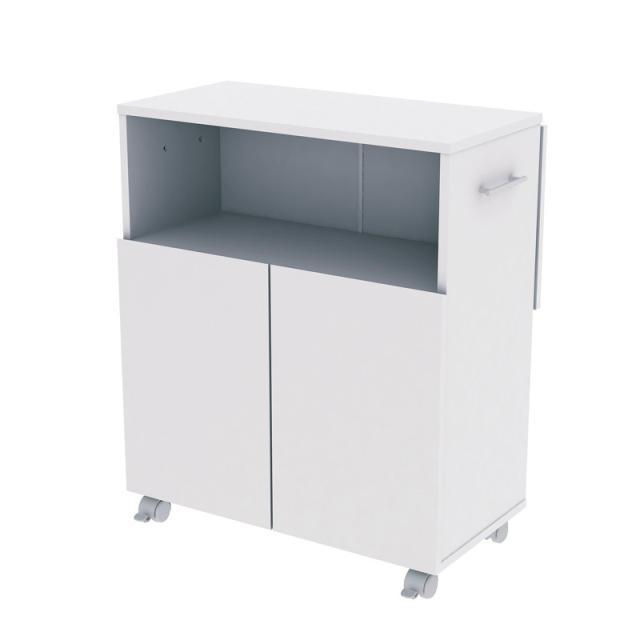 キッチンワゴン 折りたたみ バタフライワゴン テーブルワゴン ストッカー 作業台 キッチンカウンター リビング デスクワーク キ