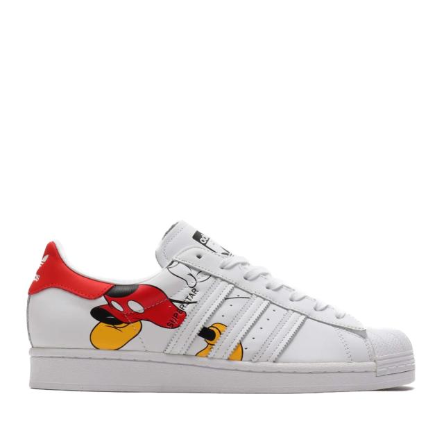 格安 アディダス ディズニー コラボ スーパースター ミッキーマウス 白 Adidas Disney Superstar X Mickey Mouse レディース メンズ スニーカ 55 以上節約 Sylkenltd Com