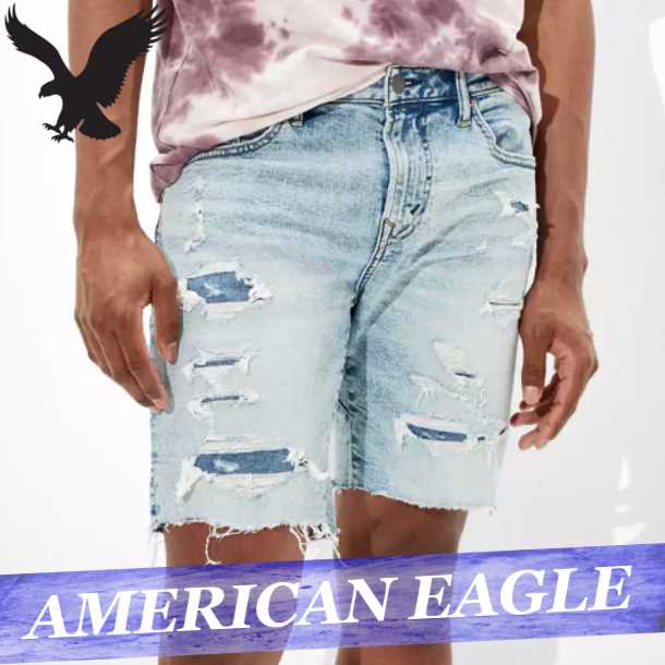 値引きする アメリカンイーグル ショートパンツ ハーフ 短パン デニム ジーンズ ジーパン メンズ エアフレックスプラス ムーブフリー ボトムス 半ズ 店長大暴走 クリアランスsale Centrodeladultomayor Com Uy