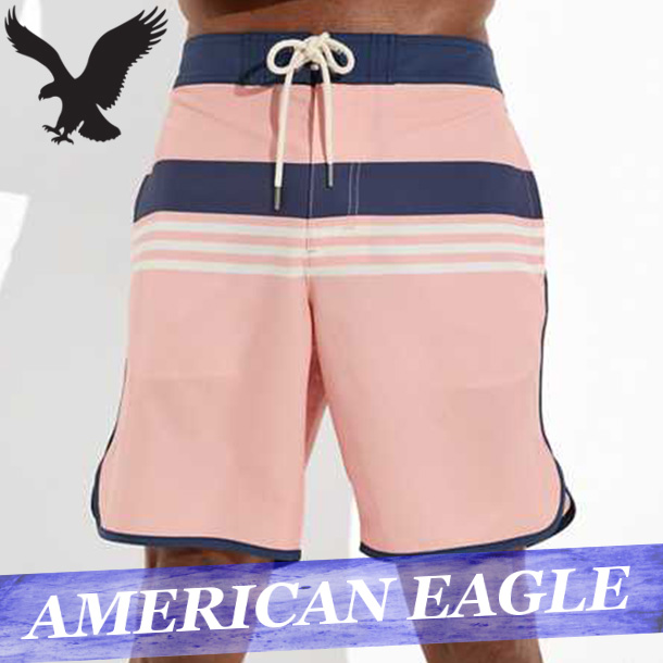 人気ブランドを アメリカンイーグル ショート ハーフパンツ 短パン メンズ 9 ストライプ クラシック ボードショーツ 水着 新作 日本公式品 Www Flixel Org