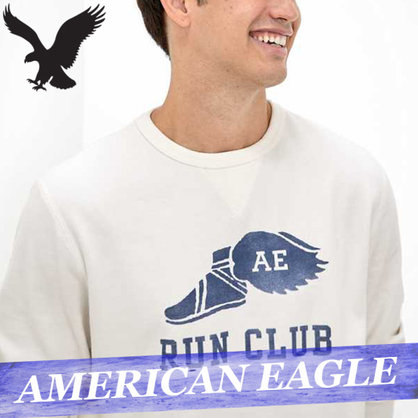 激安単価で アメリカンイーグル スウェットシャツ トレーナー メンズ スーパーソフト プリント ロゴ 丸首 Xs Xxxl アメカジ 新作 Aeo おすすめ Viverdemusica Life